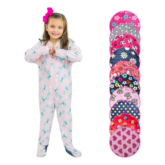 Pijama Feminino Inverno Macacão Infantil Soft Barrichelo 468