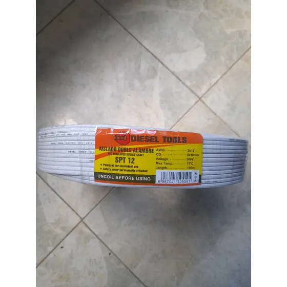 Cable Doble Spt Morocho 12 Marca Diesel Tools 