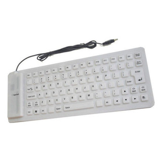 Teclado Impermeable Plegable Silicona Flexible Usb 108 Tecla Teclado Impermeable Plegable Silicona Flexible Usb 108 Tecla