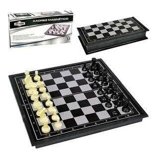 Mini Jogo De Xadrez Magnético Tabuleiro Portátil Estratégia Mini Jogo De Xadrez Magnético Tabuleiro Portátil Estratégia