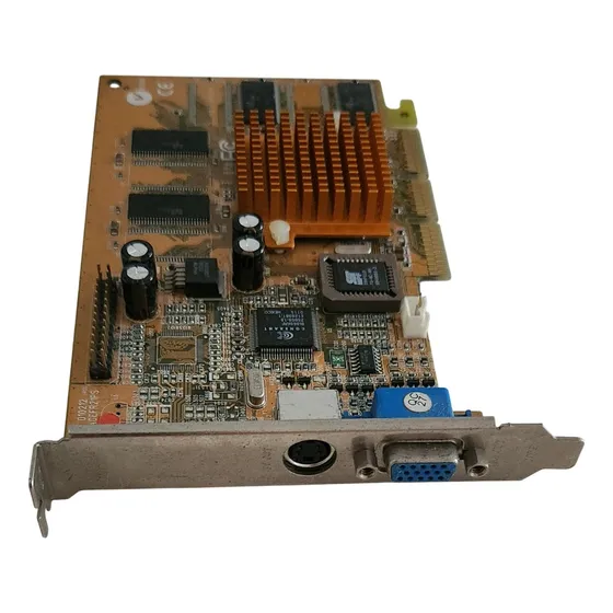 Placa Video Xfx Nvidia Geforce 2 Mx200 32mb Agp