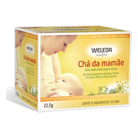 Chá Misto Da Mamãe Weleda 15 Sachês