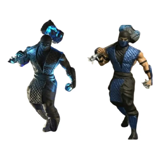 Mortal Kombat Sub Zero Figura Archivo Stl Para Impresion 3d 