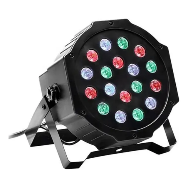 Luces Led Para Discotecas, Fiesta Y Bar Profesional 18w Rgb