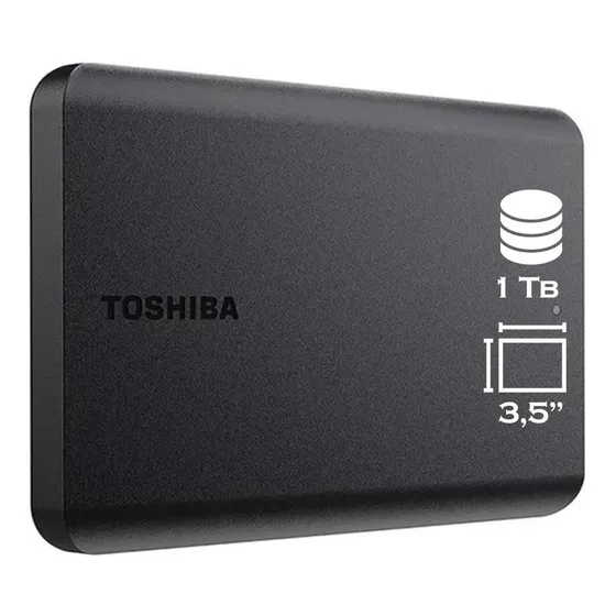 Externo Toshiba Canvio Basics Hdtb510xk3aa Canvio Basics Hdtb510xk3aa 1tb Negro