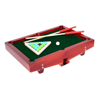 Juego De Mesa De Billar, Mini Billar De Mesa, 2 Tacos De Juego De Mesa De Billar, Mini Billar De Mesa, 2 Tacos De