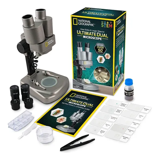 Microscopio De Laboratorio De National Geographic Para Niños
