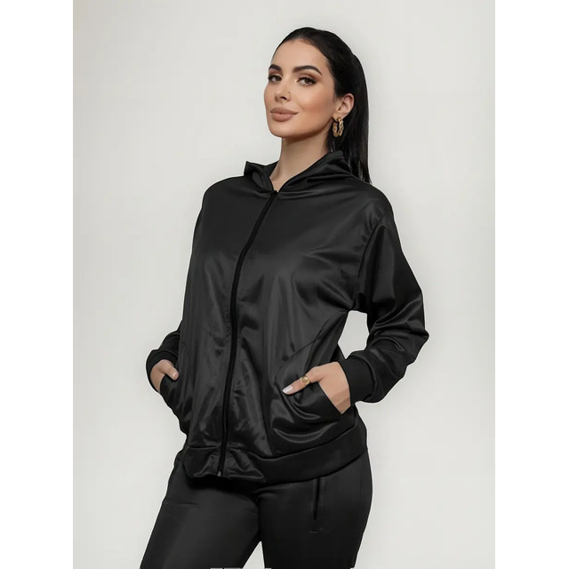 Casaco Corta Vento Feminino Casaco Capuz Flanelada Dryfit