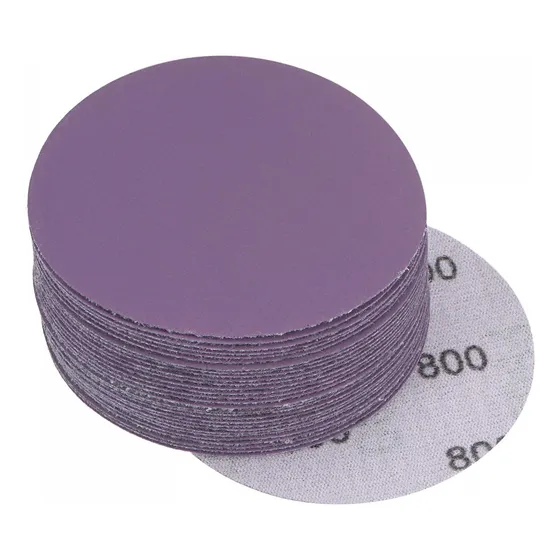 Discos Lijado Morados De 762 Cm, 800 Granos Para Madera Y Me