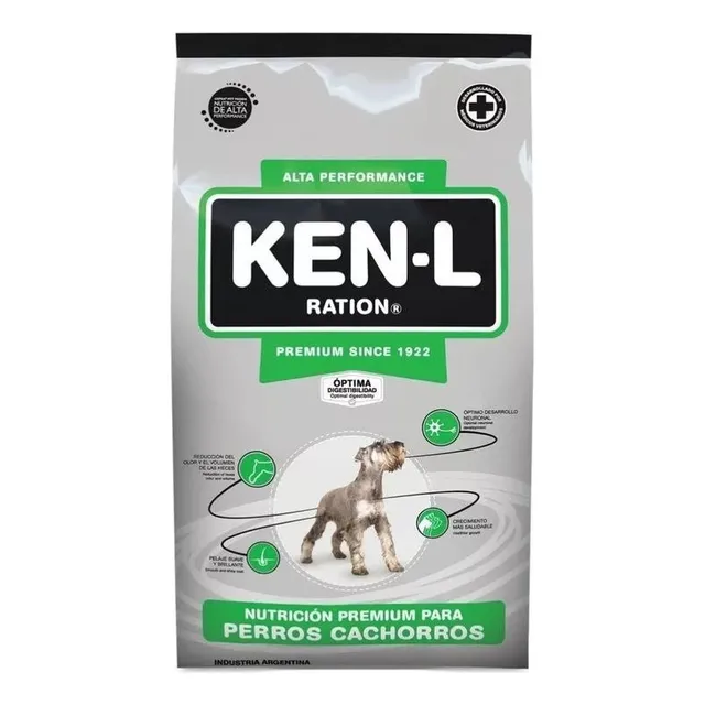Ken-l Ration Perros Cachorros X 15 + 3 Kg +