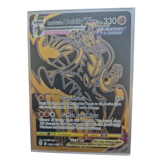 Urshifu Vmax Carta Pokémon Original+10 Cartas 