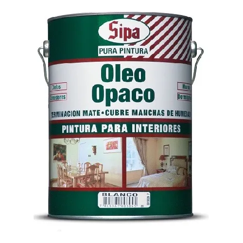 Oleo Opaco Sipa Galón  Pinturasonlinecl