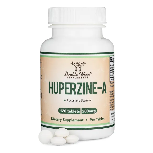 Huperzine A 200mcg Apoya La Memoria Y El Enfoque Cognitivo