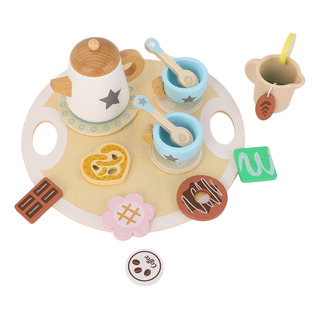 Juego De Té De Madera Para Niñas Pequeñas, Tetera, Juego De Juego De Té De Madera Para Niñas Pequeñas, Tetera, Juego De