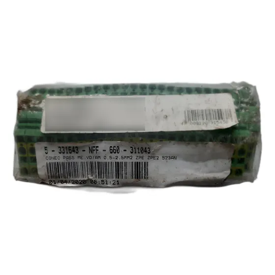  Conector Borne Zpe 2.5mm Weidmuller 24 Peças 
