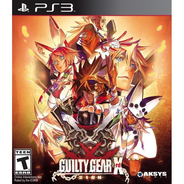 Guilty Gear Xrd Sign Fisico Nuevo Ps3 Dakmor