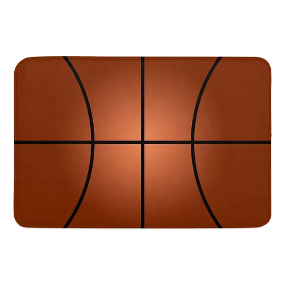 Divertida Alfombra Baño Deportiva Para Cancha Baloncesto 16
