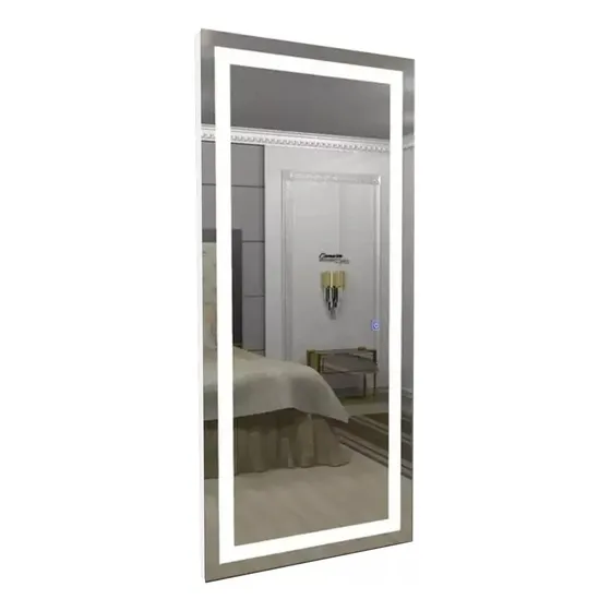 Espelho Com Led Frontal Embutido Luxo 180x70 Corpo Inteiro M