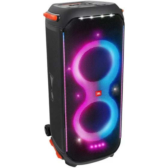 Luzes de alto-falante Bluetooth Jbl Partybox 710 800w Ipx4 Tws Color Black