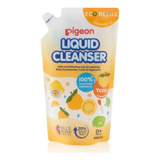 Pigeon Limpiador De Biberones Recarga 650ml Yuzu
