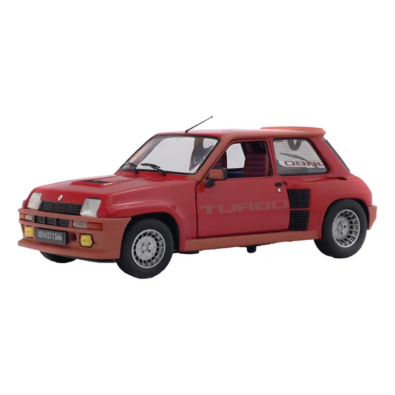 Miniatura Renault 5 Turbo Vermelho 1981 1:18 Solido