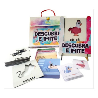 Jogo Descubra E Imite: Estimulação De Linguagem Jogo Descubra E Imite: Estimulação De Linguagem