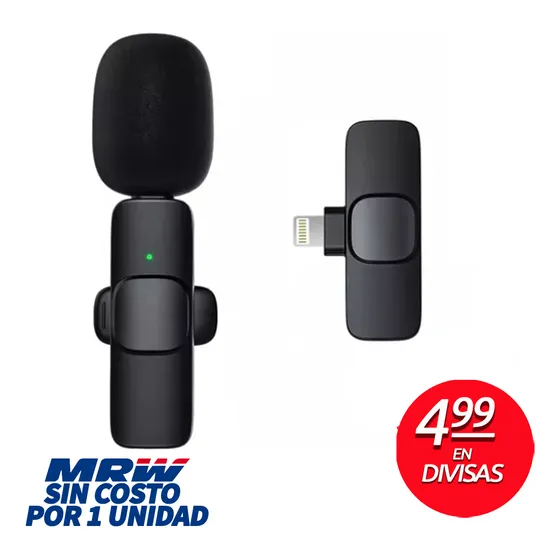 Micrófono Inalambrico  iPhone  Cancelación De Sonido