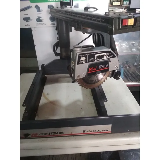 Sierra Radial Craftsman 8 1/4  