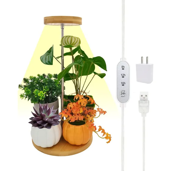 Lámpara De Crecimiento De Plantas De Interior, Bamboo Min...
