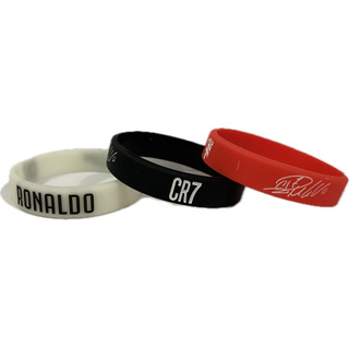 3 Pulseras Cristiano Ronaldo Cr7 Fútbol Silicon Talla Niño 3 Pulseras Cristiano Ronaldo Cr7 Fútbol Silicon Talla Niño