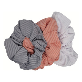 Donas Para Cabello Fanelle Tipo Scrunchie Multicolores 18 Pz Donas Para Cabello Fanelle Tipo Scrunchie Multicolores 18 Pz