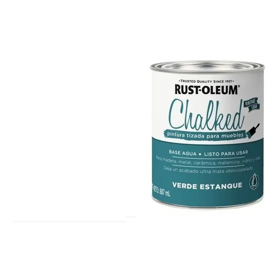 Rustoleum Chalked Pintura Tizada Verde Estanque
