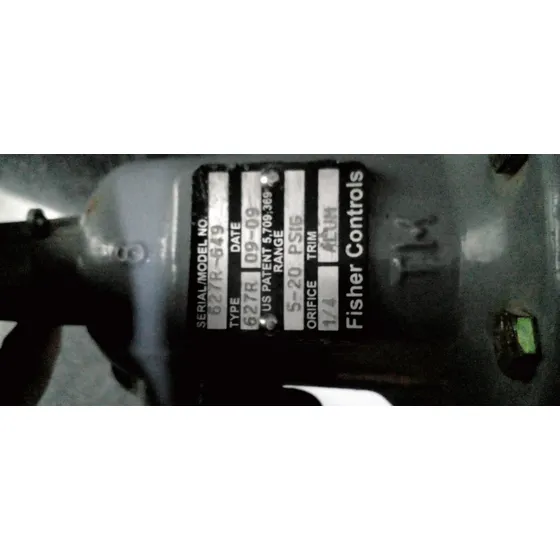 Regulador De Gas Fisher 627r-649