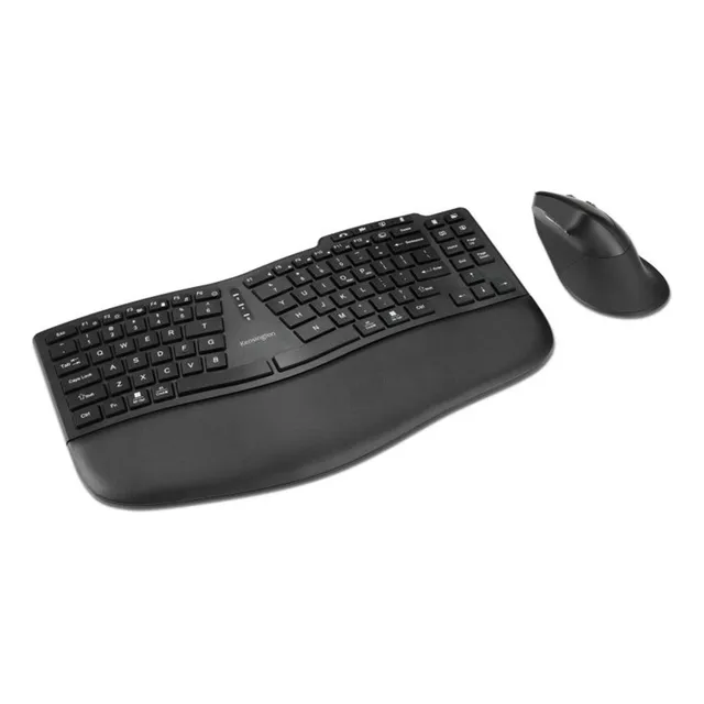 Kit Teclado Y Mouse Kensington Inalámbrico Pro Fit Ergo