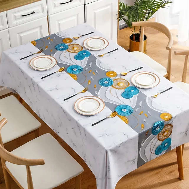 Mantel Para Comedor Impermeable Decorativo Diseños 220x140cm