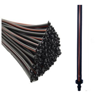 Microtubo 100cm Com Conector 4mm Irrigação Micro - 20 Unid Microtubo 100cm Com Conector 4mm Irrigação Micro - 20 Unid