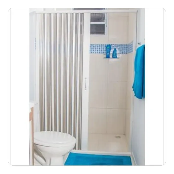 Mampara Baño Plegable 0.70 X 1.85