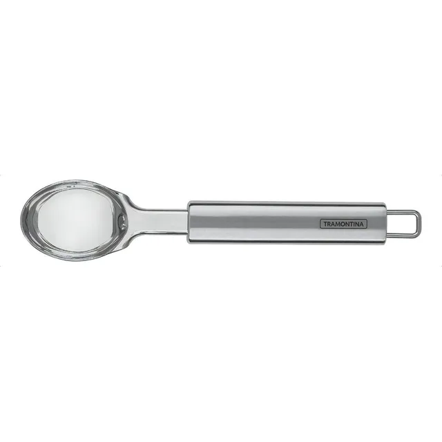 Cuchara de postre Tramontina Pegador de acero inoxidable para helado
