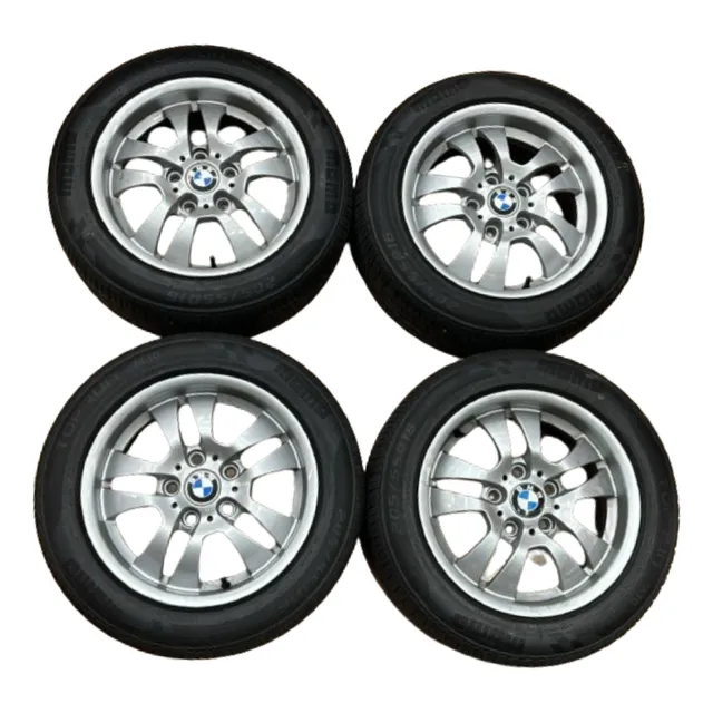 Jogo Roda C/pneu Bmw Serie 3' E90 320i 2004 A 2011 - Aro 16 