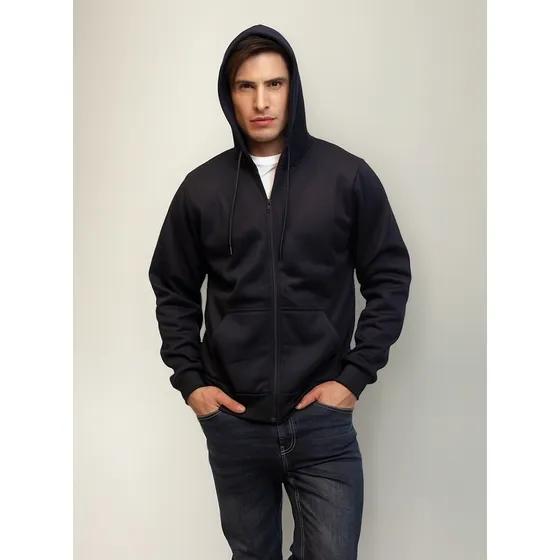 Sudadera Hombre Con Capucha Deportiva Con Cierre Hoodie