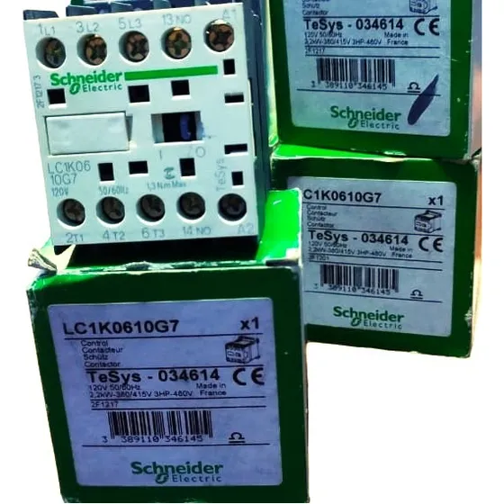 Contactor Schneider 6a 120v 50/60hz Ac3 Made In France