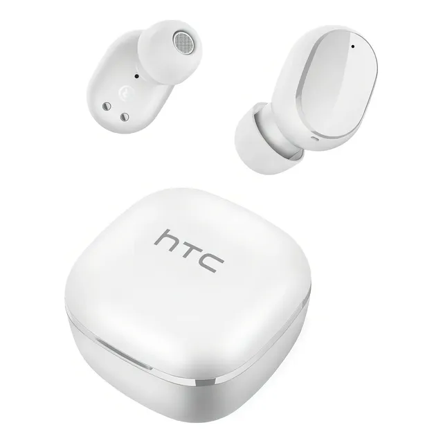 Auriculares Inalámbricos Htc True Wireless Earbuds Tws3 Audifonos In Ear Auriculares Bluetooth Con Microfono Con Estuche Color Blanco Compatible Con Huawei Xiaomi Sony Samsung iPhone