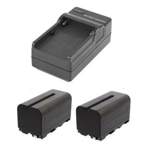 Zx Bateria Para Câmera Lcd De Dois Canais Np-fz100 2 Peças