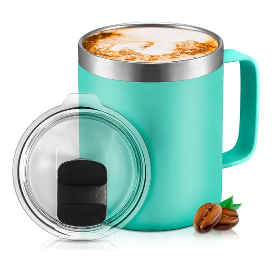 Taza Para Café - Doble Capa Antiderrame Multifuncional 12oz