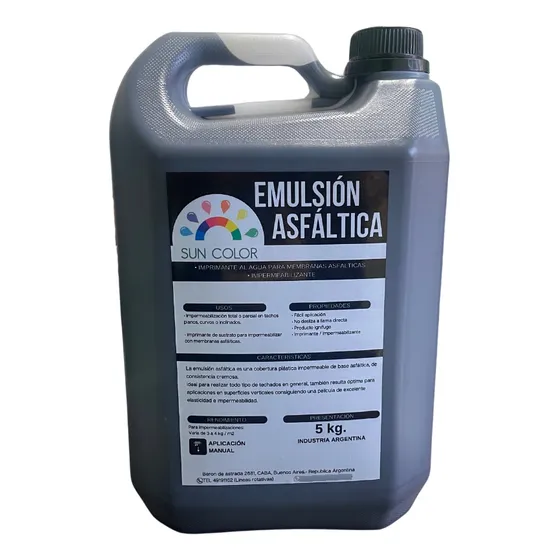 Emulsion Asfaltica Sun Color X 5kg