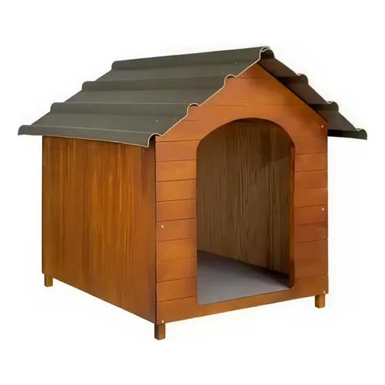 Casilla En Madera Para Perro Raza Grande \u002F Tamaño N°7 Color Marrón | Cuotas sin interés