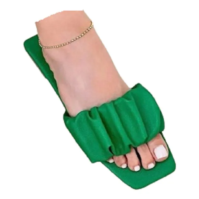 Bellas Sandalias Bajitas Planas De Colores Damas Mujer