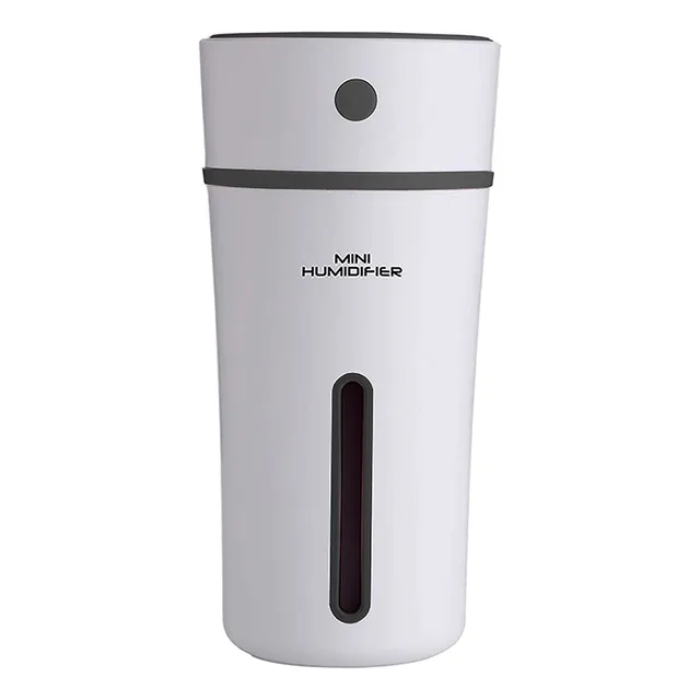 Humidificador Vaso Con Led Difusor Purificador Usb