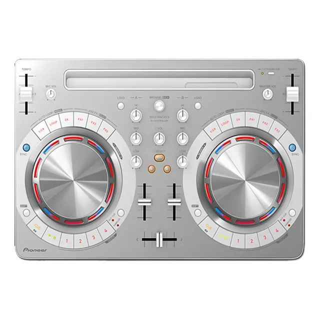 Controlador DJ Pioneer DDJ-WeGO3 blanco de 2 canales 220V