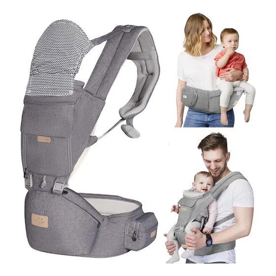 Mochila Portabebés Ergonómica 6 En 1 Asiento Multifuncional